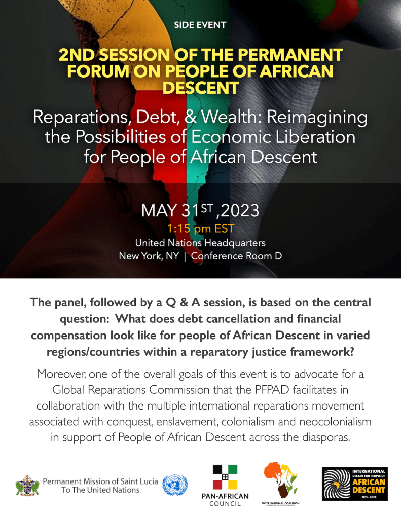 2nd Session Permanent Forum on People of African Descent